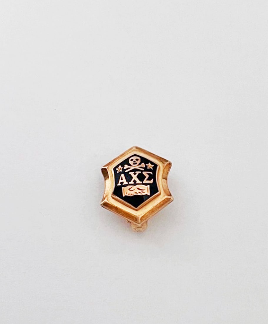 Alpha-Chi-Sigma 10k Gold Fraternity Pin (1 of 2)