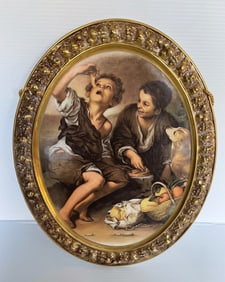 KPM Porcelain Plaque