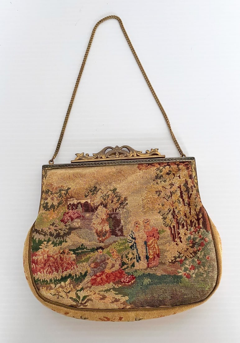 Vintage Austrian Petit-Point Purse (1 of 2)