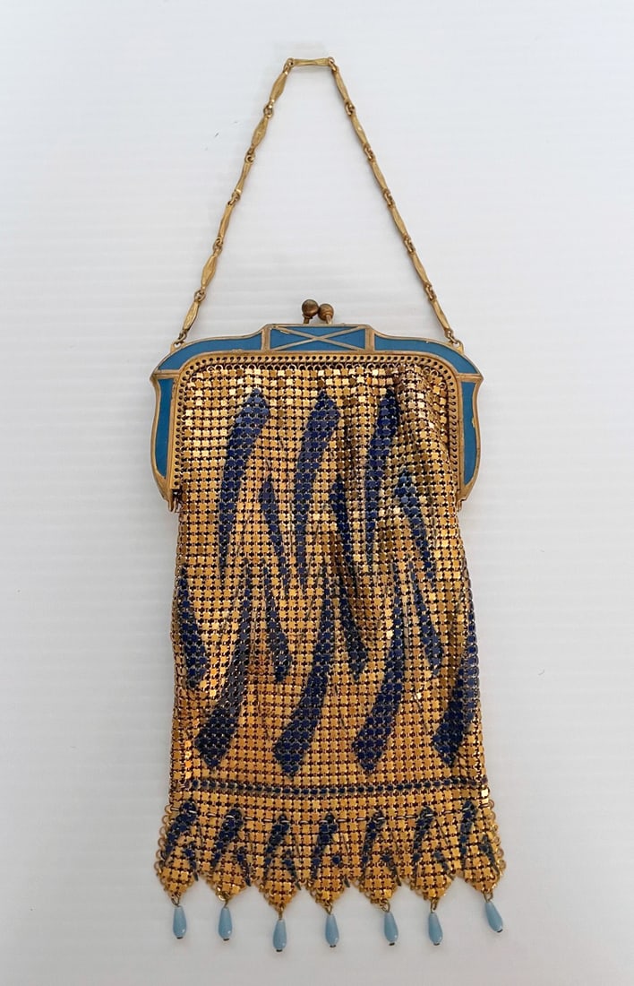 Whiting & Davis Art Deco Mesh Purse (1 of 2)
