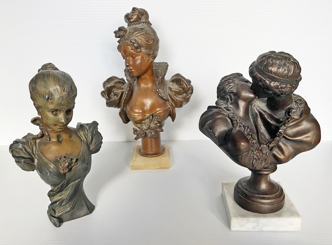 Three Art Nouveau Sculptures (1 of 2)