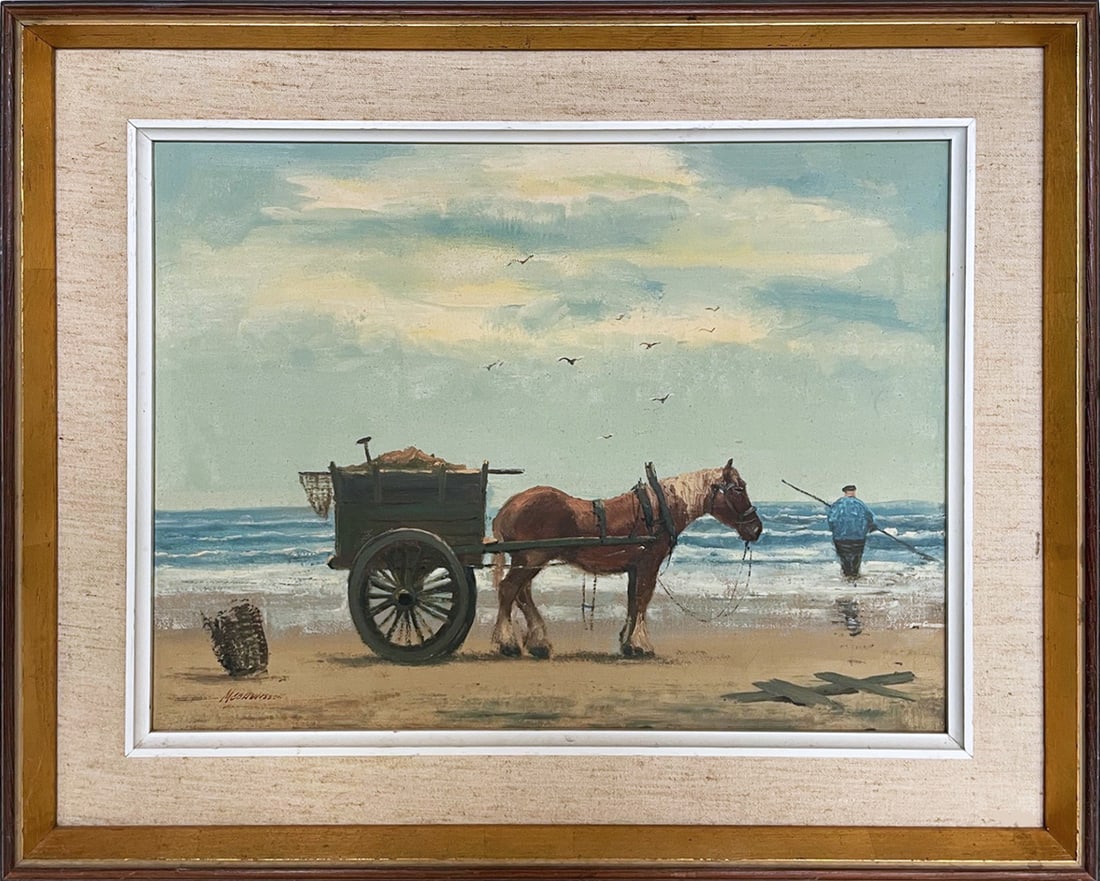 Continental School Oil on Canvas Board (1 of 3)