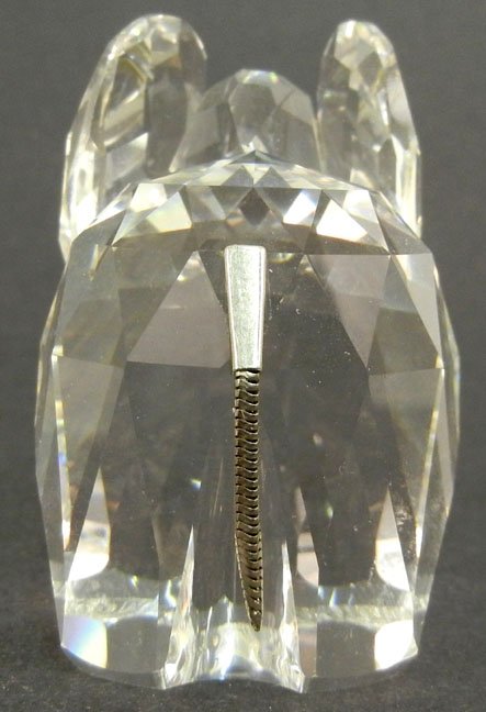 Swarovski crystal Elephant in original box, marked on b - 3