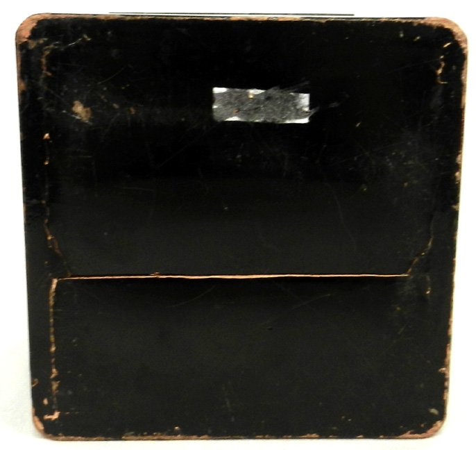 19th C. Chinese Tea Caddy, Laquer And Gilt Decoration, - 4