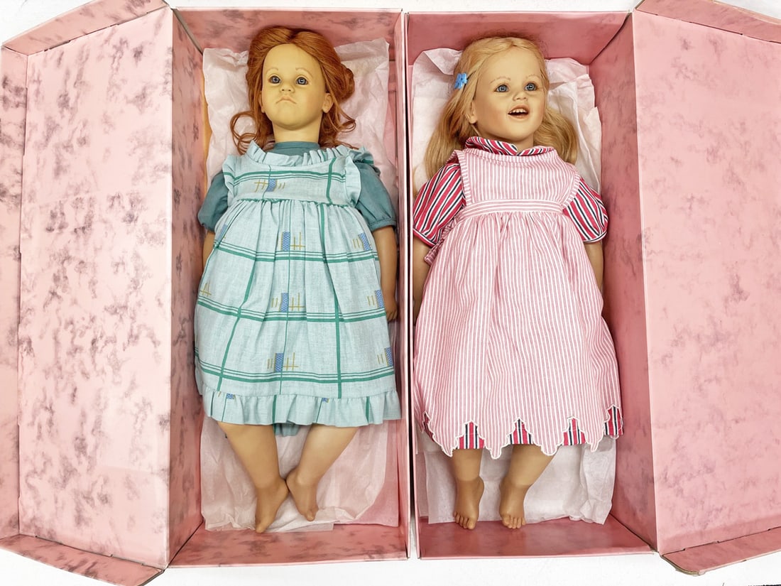 Two Annette Himstedt Dolls in Boxes (1 of 2)