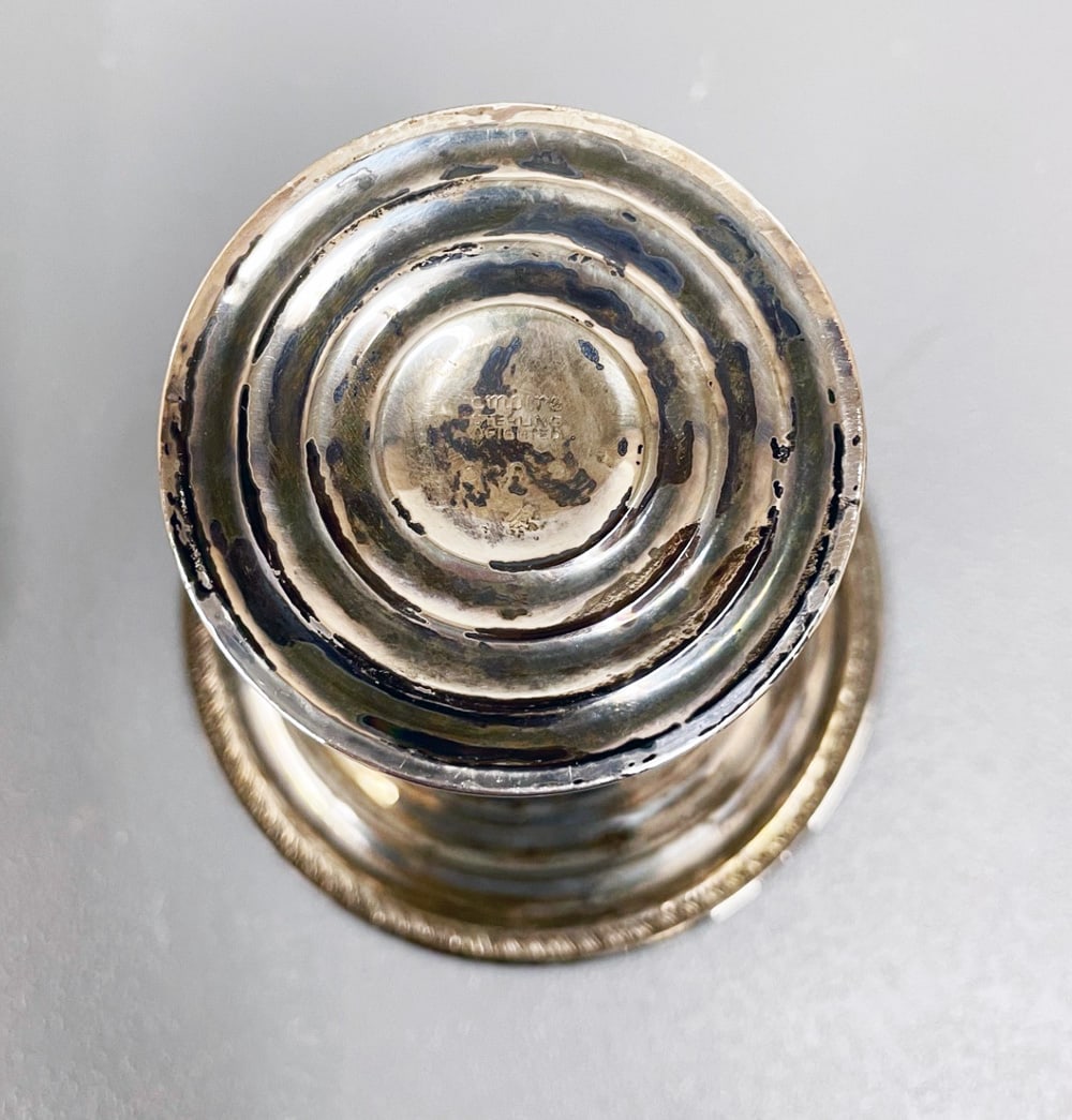 Two Sterling Silver Compotes - 6
