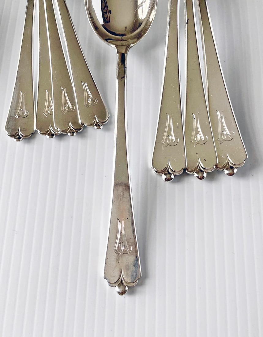 Watson Lotus Sterling Silver Flatware set - 2