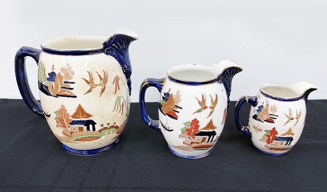 Three Buffalo Pottery Pitchers (1 of 3)
