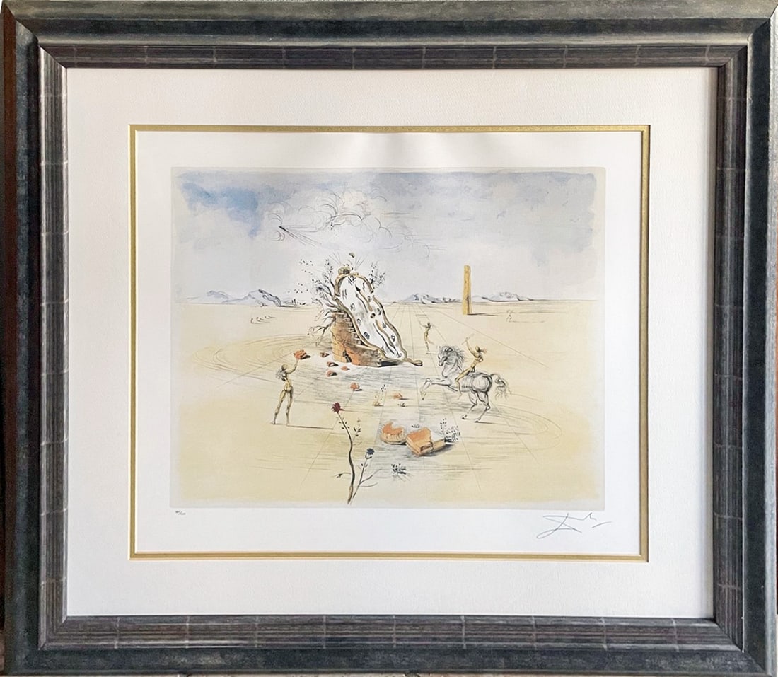 Salvador Dali lithograph on paper (1 of 4)
