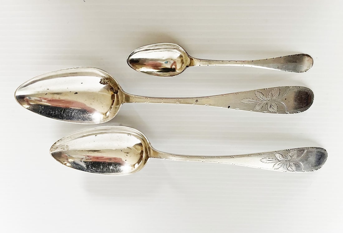 Three Coin Silver Spoons (1 of 2)