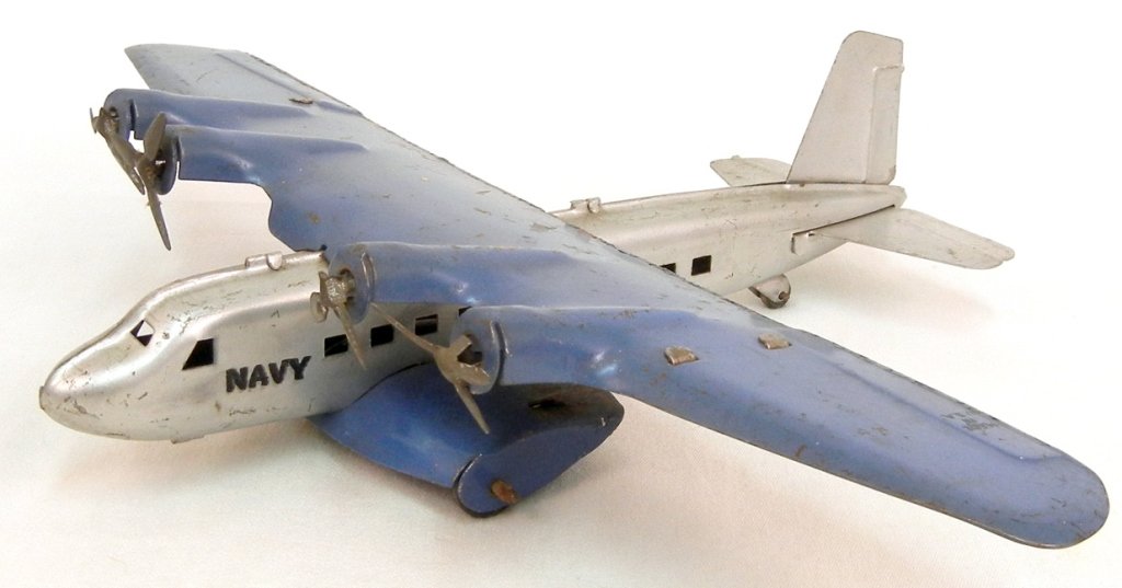 Hard to find Steelcraft early pressed steel Navy: Hard to find Steelcraft early pressed steel Navy Clipper Flying Boat