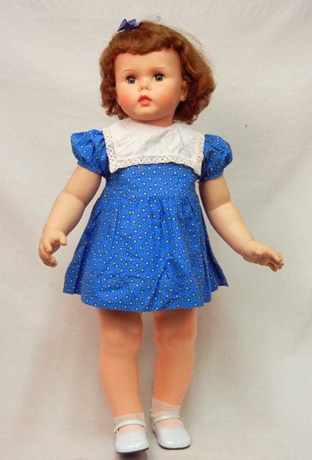 1950's Ideal 31" Penny PlayPal in Ideal dress,: 1950's Ideal 31" Penny PlayPal in Ideal dress, with some additional pantaloons