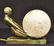 (Max) Le Verrier patinated bronze lamp