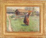 O. Geerling, oil on board