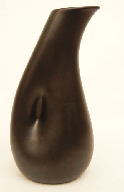 E. (Elsa) Peretti Art Pottery ewer: E. (Elsa) Peretti Art Pottery ewer, Made in Italy for Tiffany, impressed mark on bottom, 10 3/4" high