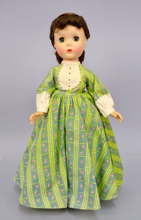 1950's Madame Alexander 14" Little Women Jo doll: 1950's Madame Alexander 14" Little Women Jo doll, hard plastic, all original, tagged dress