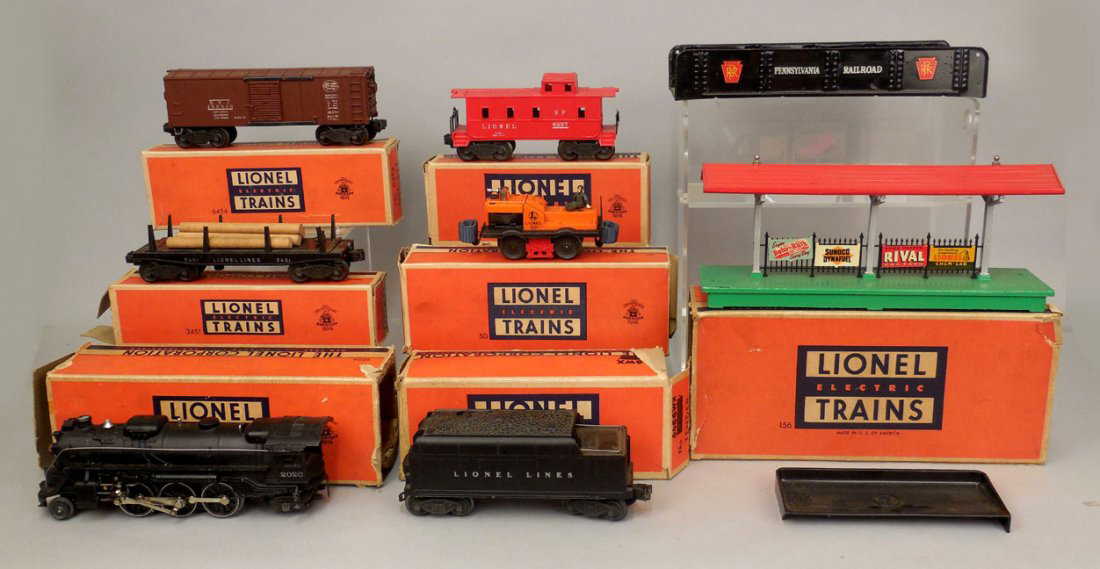 Lionel 027 gauge post war freight train set