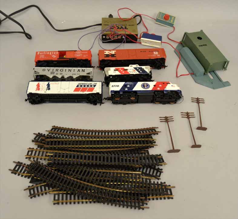 tyco spirit of 76 train set