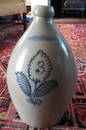 Burger Bros. & Co. Rochester cobalt decorated stoneware