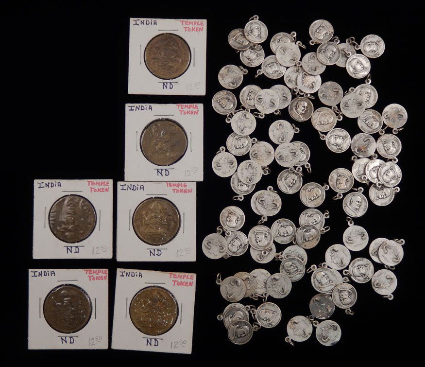 Lot of medals: Lot of medals includes Pope John medals and six Temple medals from India