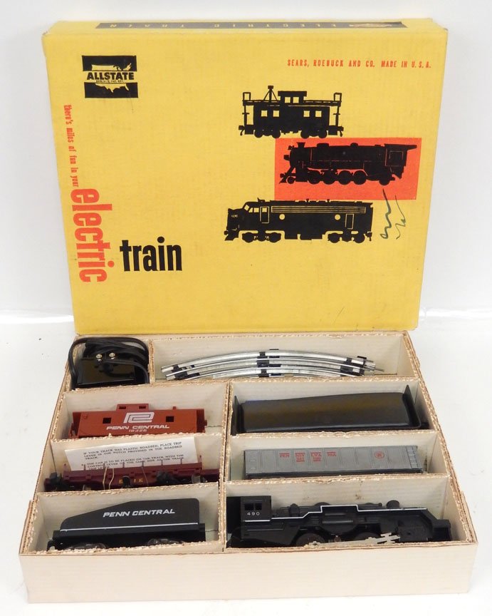 allstate electric train set