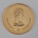 1976 Canadian Olympic $100.00 gold coin