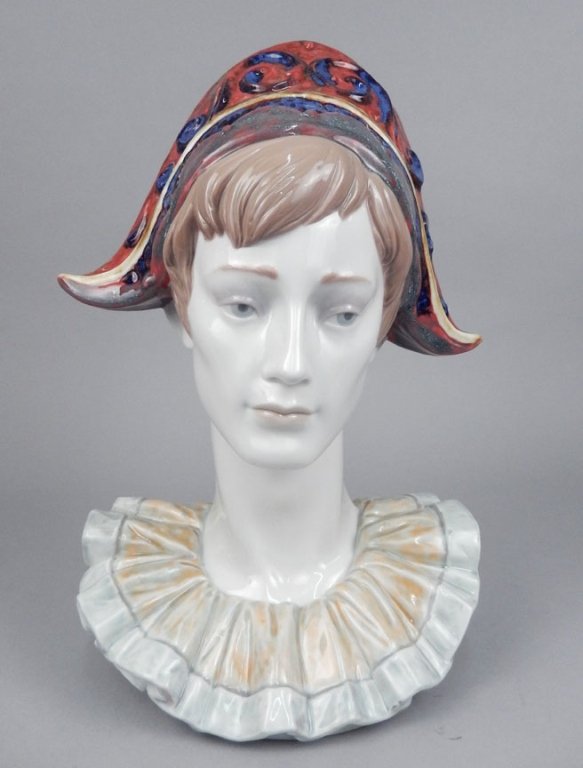 Lladro Pensive Harlequin No. 6434 (1 of 3)