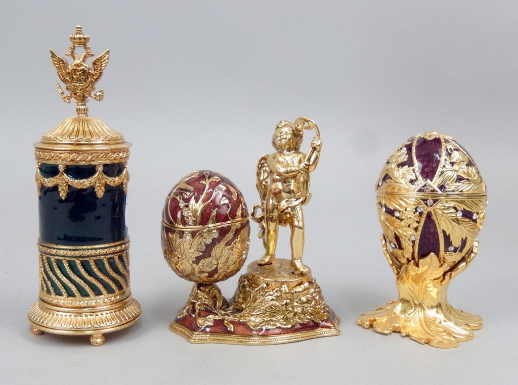 Three Edgar Berebi trinket boxes (1 of 4)