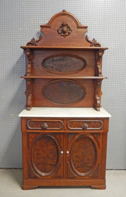 Renaissance Revival walnut sideboard (1 of 5)