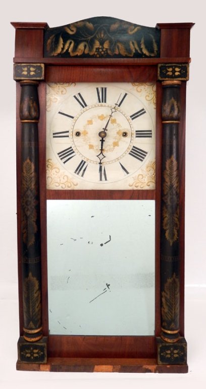 B & H Twiss looking glass clock (1 of 7)