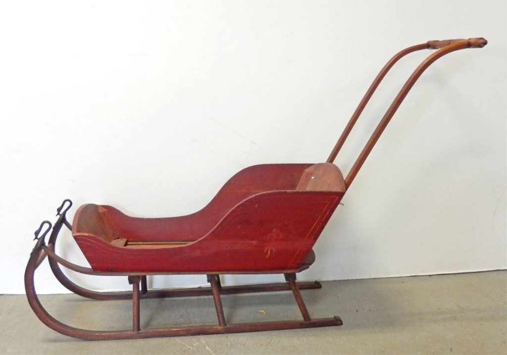 Child's push sleigh (1 of 7)