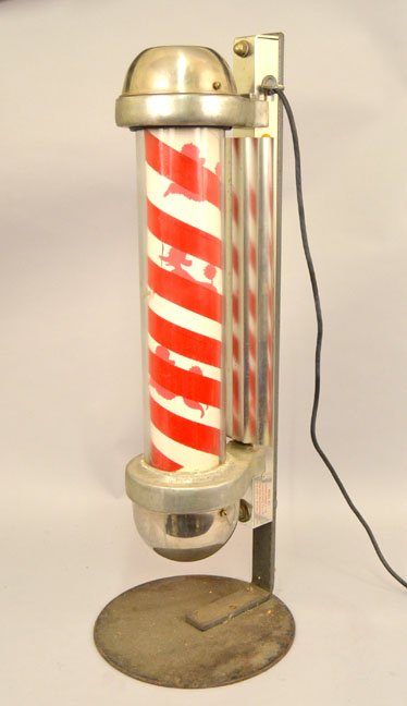 Revolving Barber's pole (1 of 6)