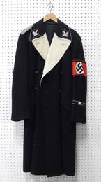 WWII German Nazi SS wool long coat