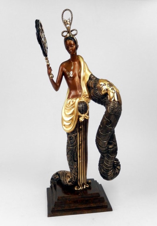 Erte bronze sculpture "Bamboo" (1 of 10)