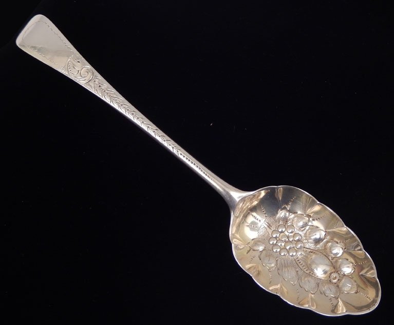 George III sterling berry spoon (1 of 4)