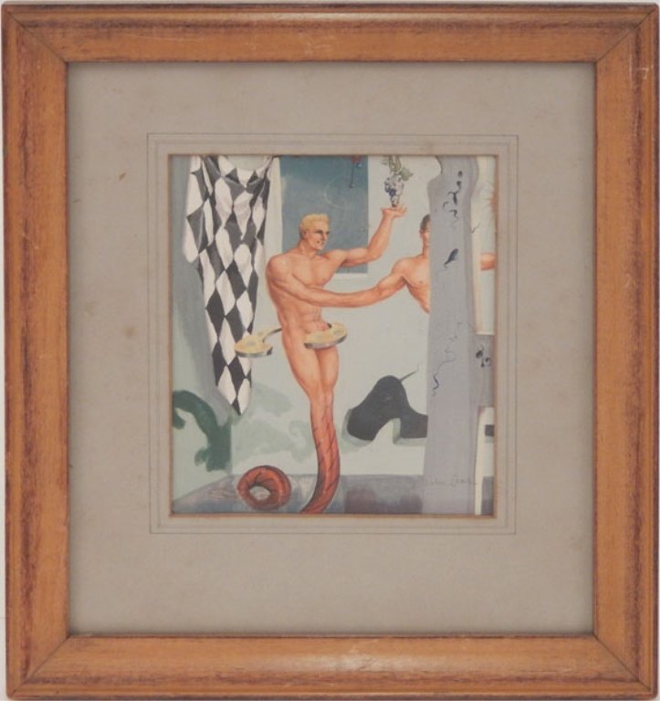 John Lear watercolor on paper (1 of 4)