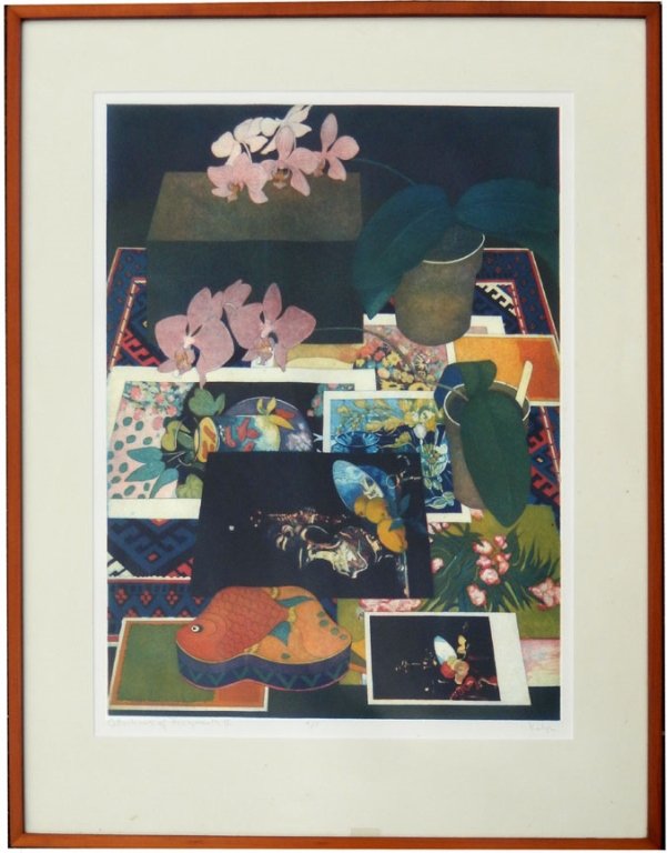 Katja (Oxman) color etching and aquatint (1 of 7)