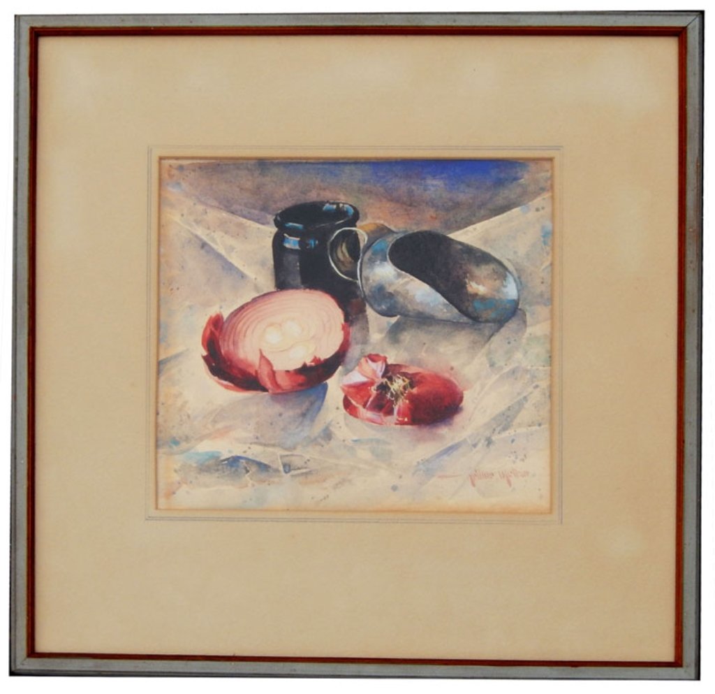 Arthur Meltzer watercolor on paper (1 of 5)