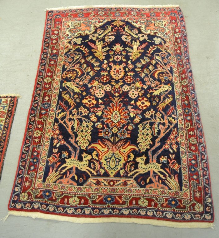 Persian hand tied rug (1 of 4)