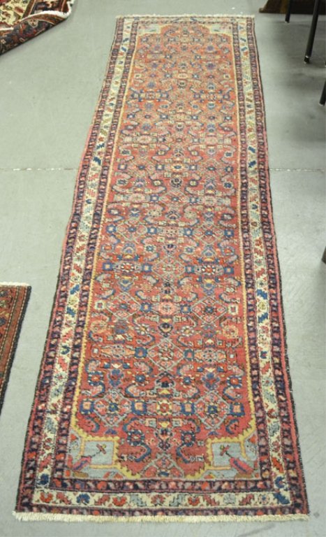Hand tied Persian runner rug (1 of 4)