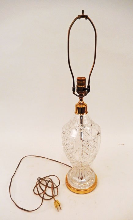 Waterford crystal table lamp (1 of 2)