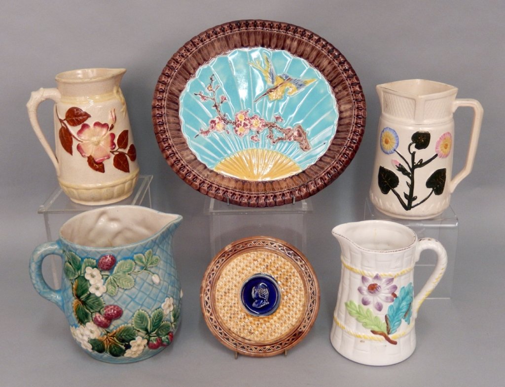 Grouping of majolica (1 of 10)