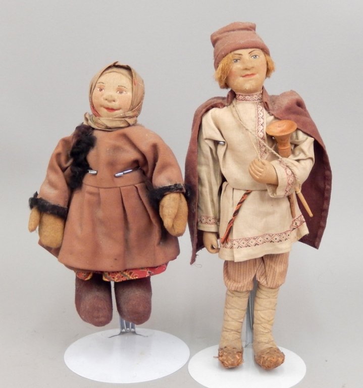 Two Stockinette dolls (1 of 4)