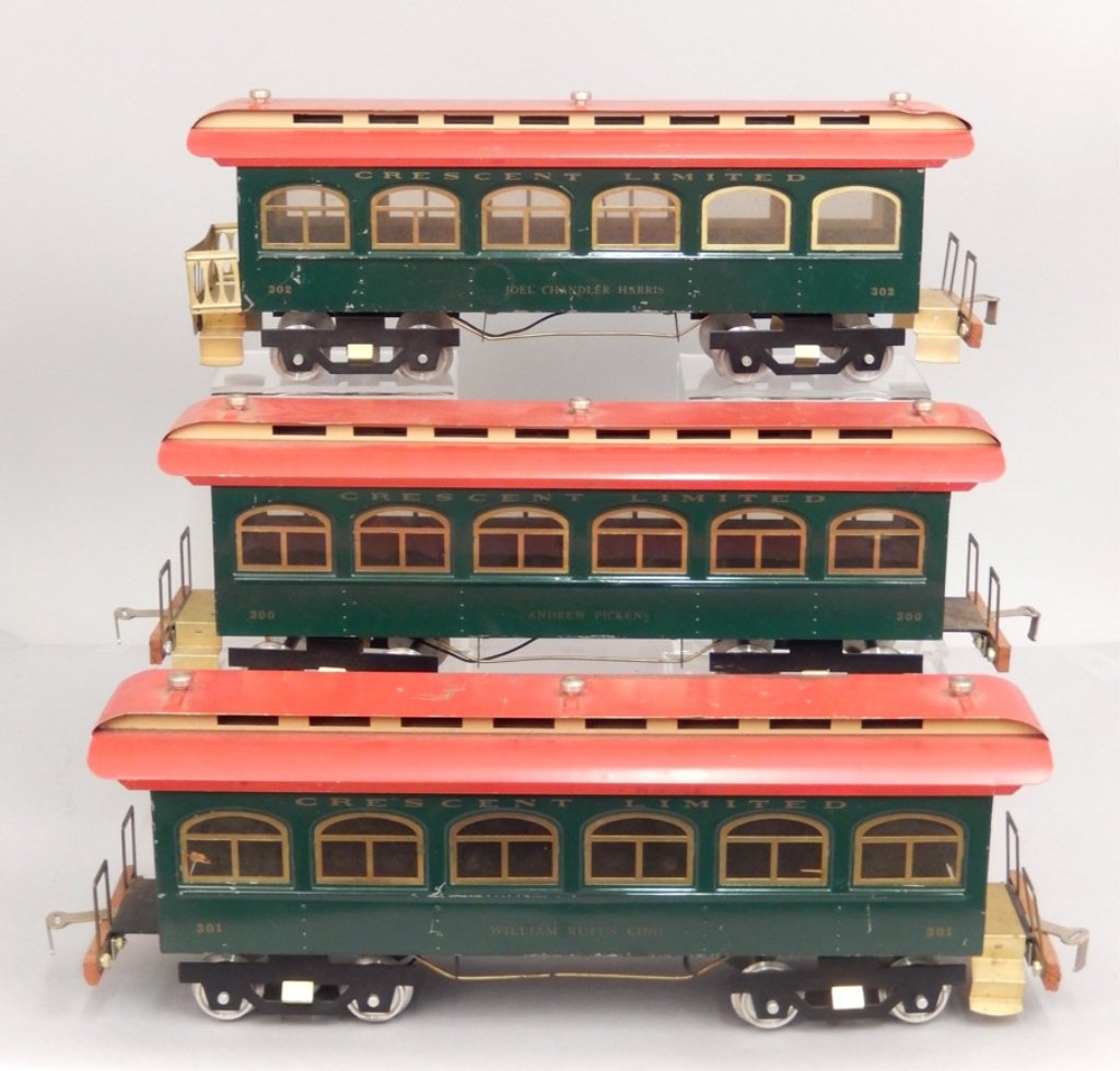 Three Classic Model train cars (1 of 5)