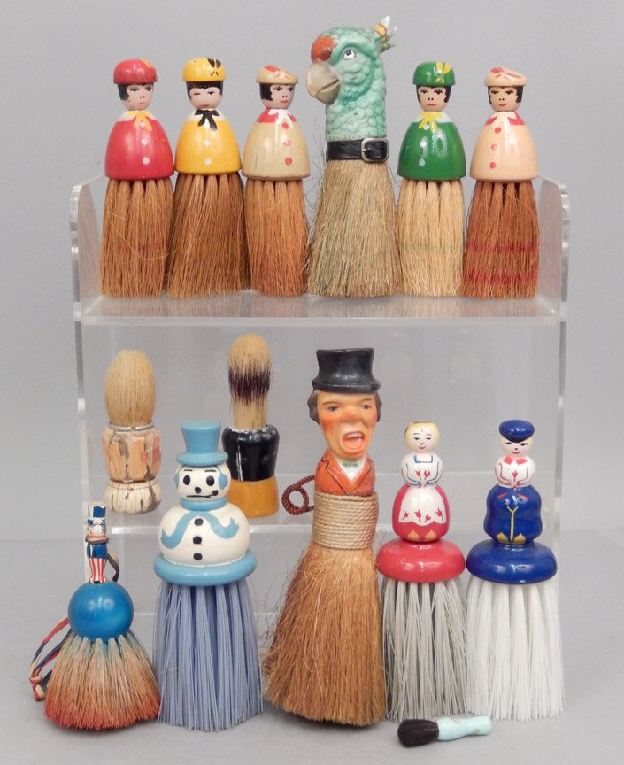 Grouping of half doll brushes (1 of 5)