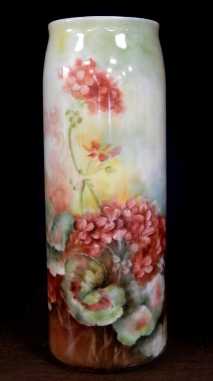 Lenox American Belleek hand painted vase (1 of 4)