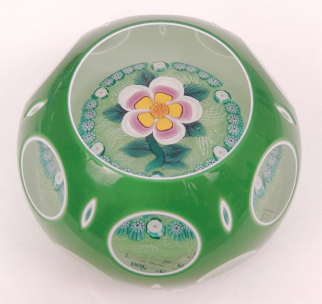 John Deacons art glass paperweight (1 of 6)