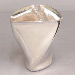 Antonio Pineda 930 silver modernistic vase