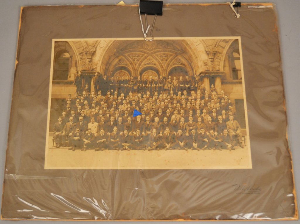 1900 Central H.S. class photo with John Taylor: 1900 Central High School class photo with John Taylor in center of photo, 1st African American to win an Olympic Gold Medal in 1908
