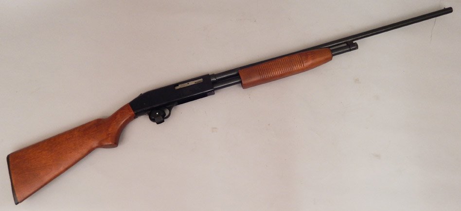 Mossberg New Haven 600ET 410 gauge shotgun: Mossberg New Haven 600ET model 410 gauge shotgun, pump action, single barrel, approx. 5 shot, tube feed, serial number G868447, 26 inch full choke, barrel length 26", overall 45 1/2", C&R Yes, Instach